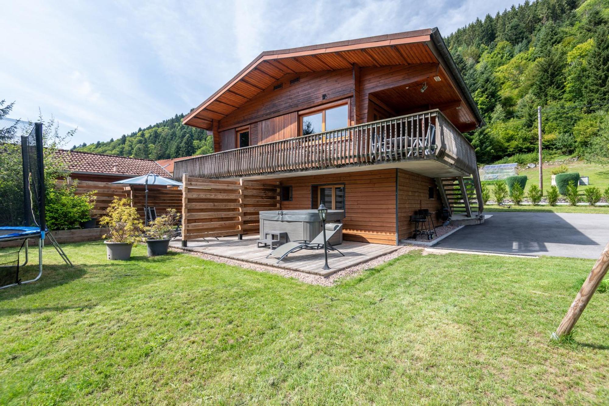 Chalets Du Bouchot & Jacuzzi Privatif Proximite Gerardmer & La Bresse Rochesson ภายนอก รูปภาพ